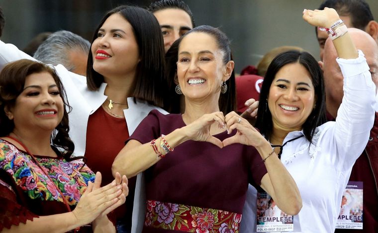 FOTO: Claudia Sheinbaum se convirtió en la presidenta mujer número 30 en la actualidad.