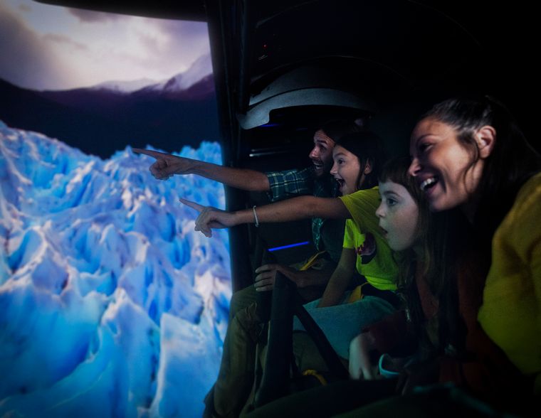 FOTO: El simulador de vuelo más grande de América Latina está en Buenos Aires