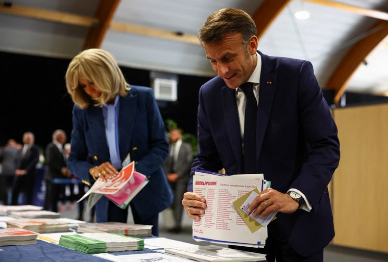 FOTO: Macron sufrió una dura derrota y anticipó las elecciones parlamentarias en Francia. 