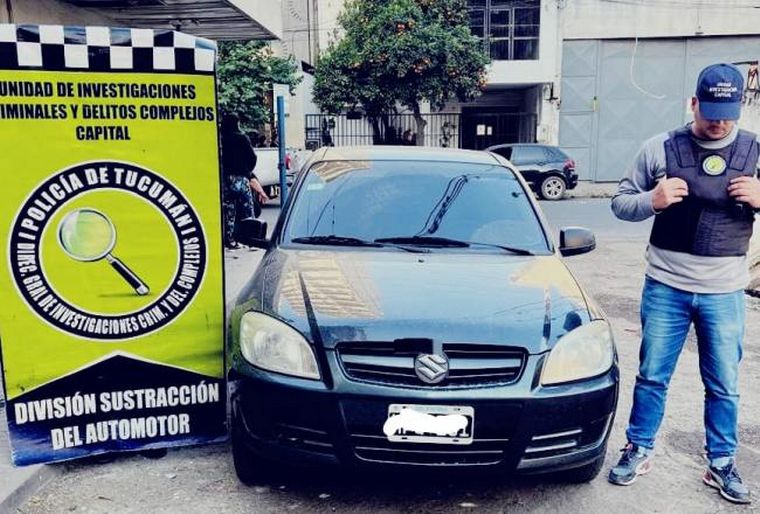 FOTO: Detienen a banda de tucumanos acusados de robos a vehículos en San Juan