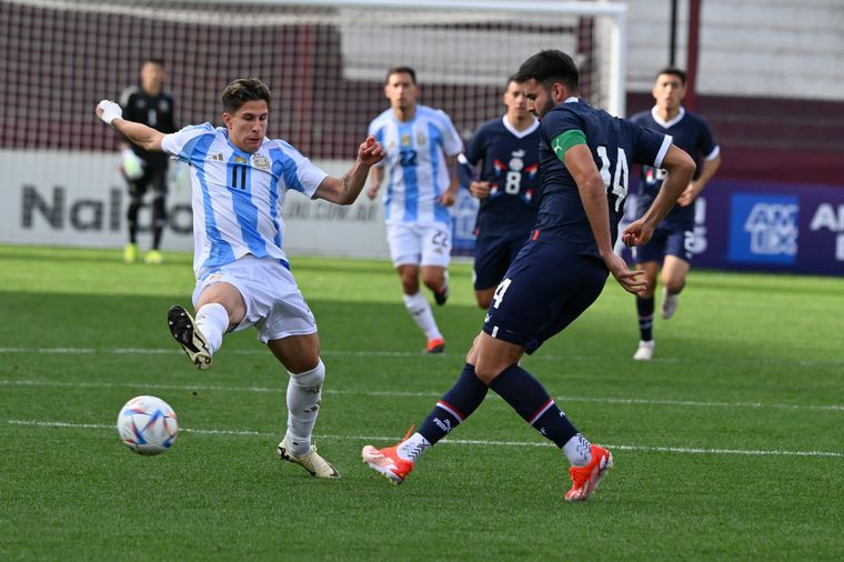 FOTO: La Selección argentina Sub-23 venció a Paraguay en la previa de París 2024
