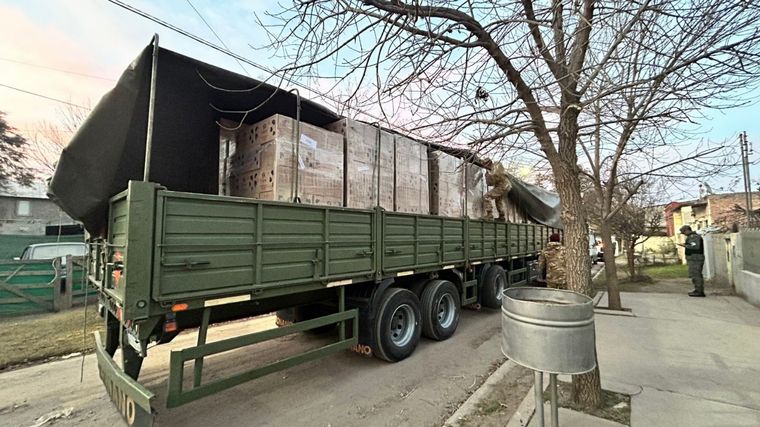 FOTO: Llegan los camiones a Conin Villa Allende con leche
