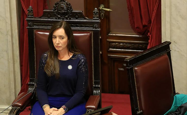 FOTO: Si hay paridad en el Senado, Villarruel deberá desempatar. (Foto: archivo/NA)