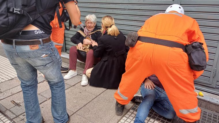 FOTO: Una mujer de 78 años fue atacada con gas pimienta. (Foto: Orlando Morales/Cadena 3)