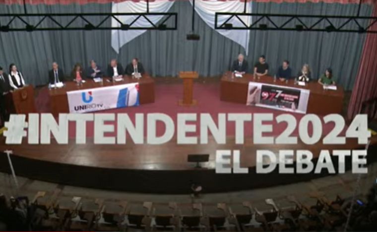 FOTO: Debate de candidatos a intendente de Río Cuarto.