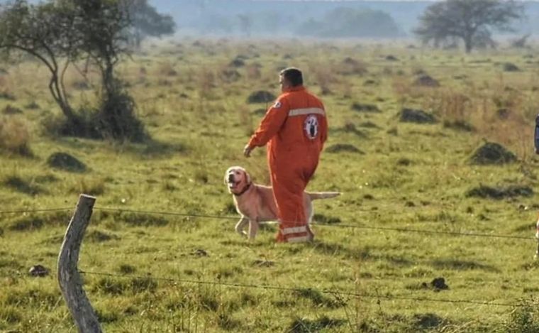 FOTO: Inspector de la División Canes de Bomberos: 