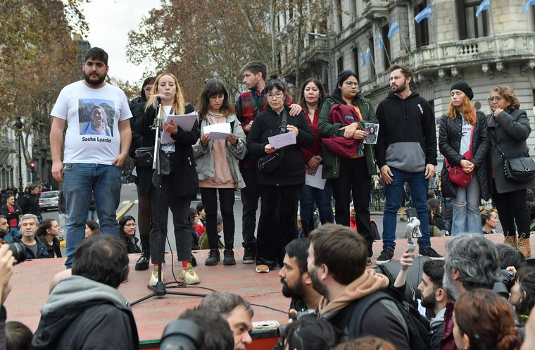 FOTO: La marcha de familiares de los detenidos en el Congreso