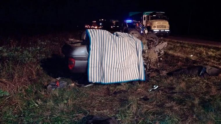 FOTO: Impactante choque en Concepción del Uruguay: cuatro muertos