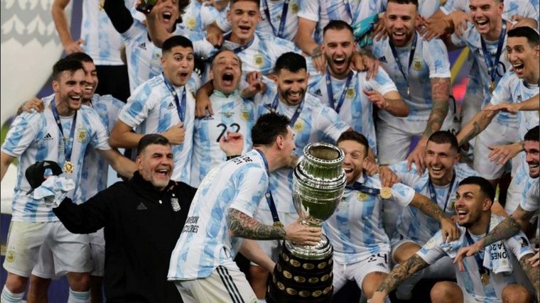 FOTO: La Selección busca revalidar su título con el apoyo de una marca 100% argentina