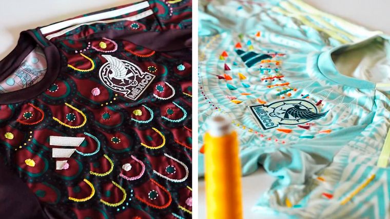 FOTO: La Selección de México usará camisetas intervenidas por artesanas