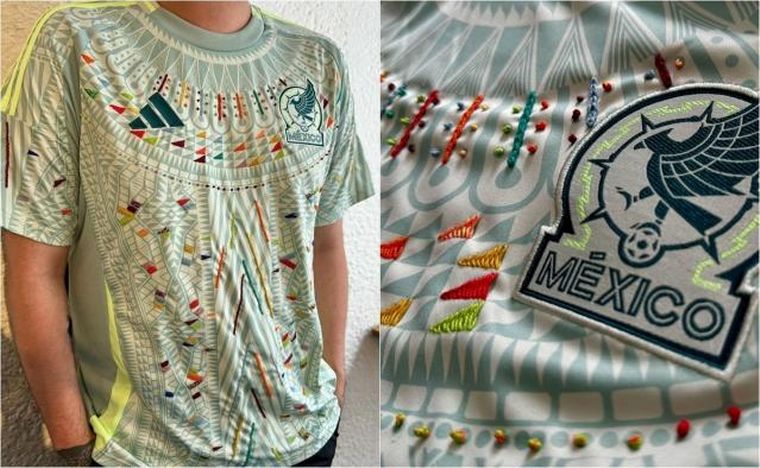 FOTO: La Selección de México usará camisetas intervenidas por artesanas
