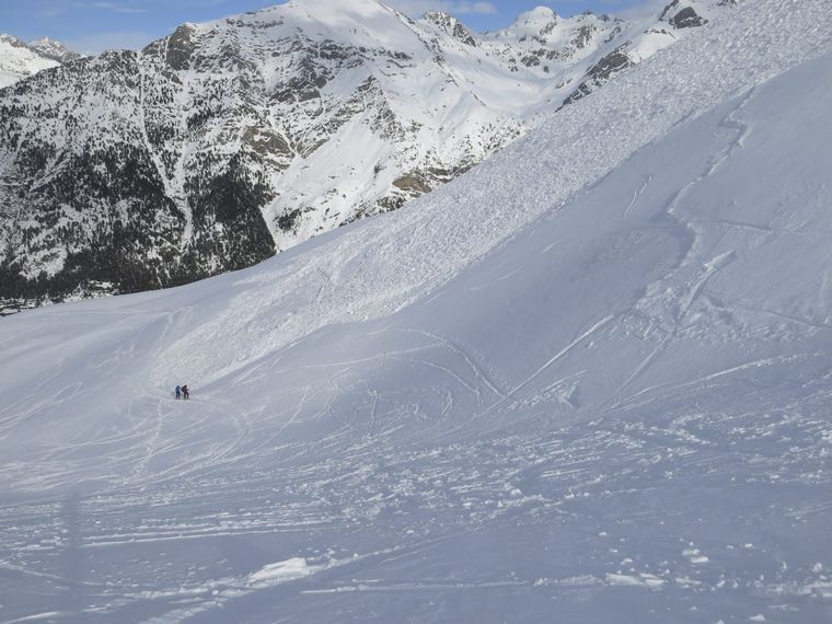 FOTO: Advierten por peligro de avalanchas en la zona montañosa de Bariloche