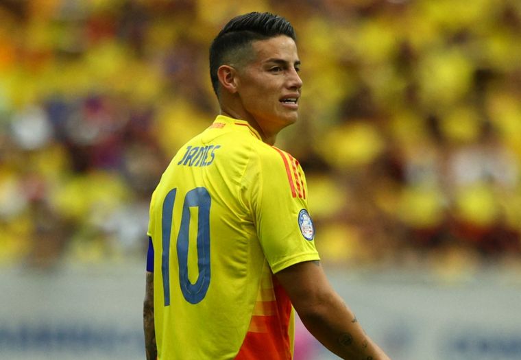 FOTO: James, fue figura en la Copa América.