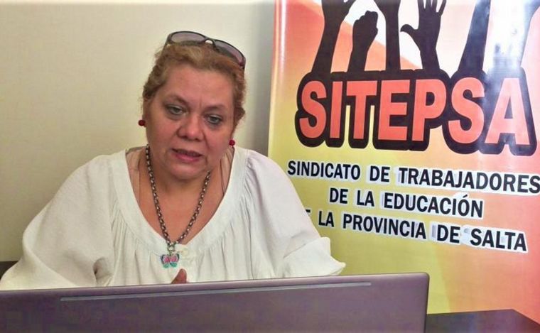 FOTO: Victoria Cervera, secretaria General de SITEPSA (Foto: Aries Online).