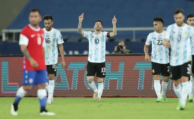 FOTO: El último antecedente entre ambas selecciones por Copa América data de 2021. (NA)