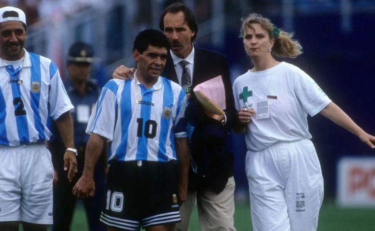 FOTO: Diego Armando Maradona antes del doping en USA 94. Foto: ProShots