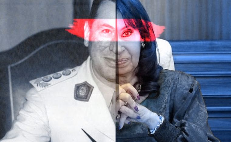 FOTO: Cincuenta años sin Perón y 20 años con Cristina. (Juan Pérez Gaudio/Cadena 3)