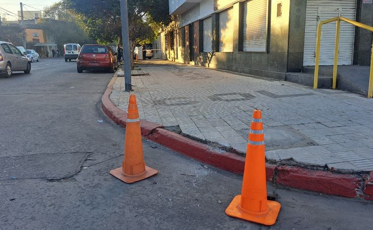 FOTO: El choque ocurrió en Fray José León Torres, Córdoba. (Federico Borello/Cadena 3)