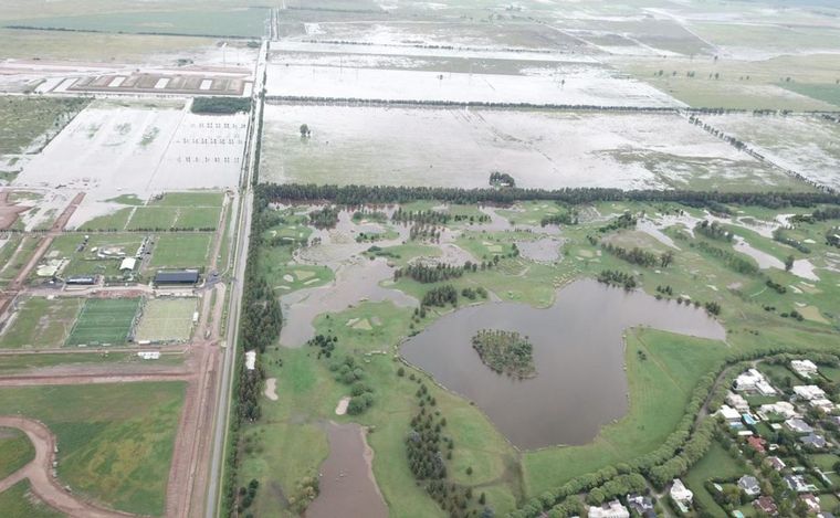 FOTO: Los loteos donde se realizaban los desarrollos eran inundables, según la provincia. 