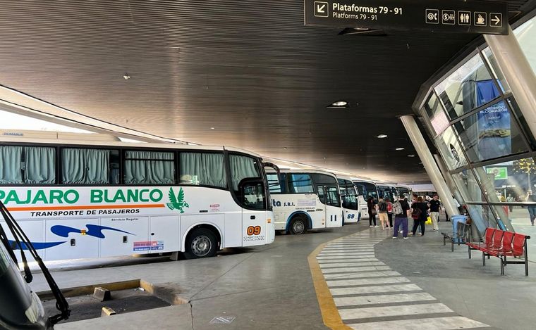 FOTO: Terminal de ómnibus de Córdoba. (Foto: Octavio Liberali Guereschi/Cadena 3)