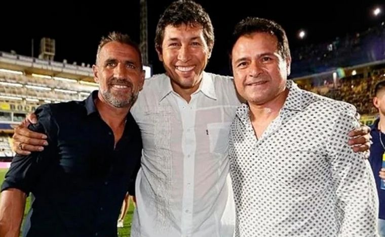 FOTO: Raúl Cascini, Jorge Bermúdez y Marcelo Delgado.