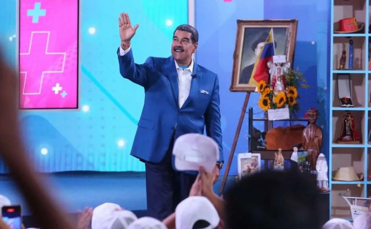 FOTO: Nicolás Maduro en el programa Con Maduro+.