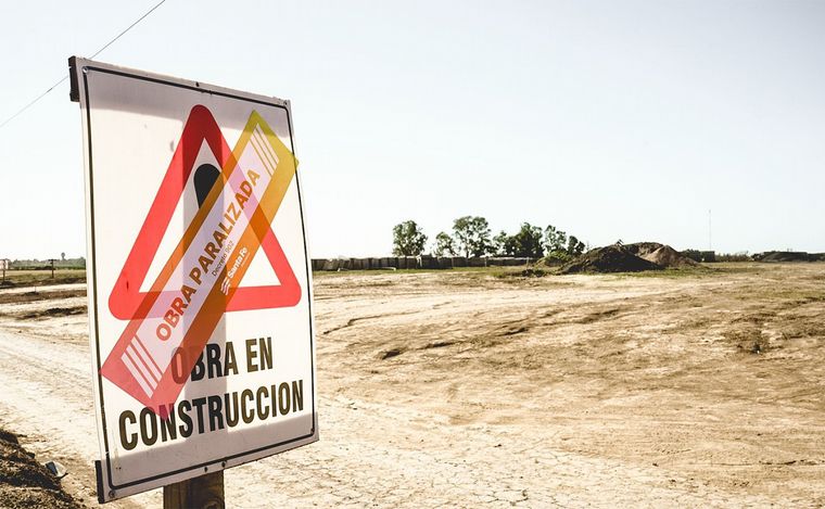 FOTO: Clausuraron las obras de Damfield y La Reserva: incertidumbre entre compradores.