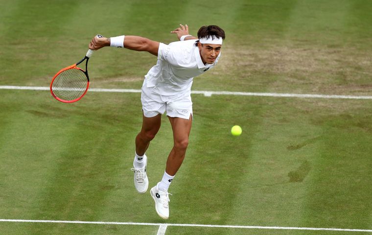 FOTO: Francisco Comesaña quedó afuera de Wimbledon en tercera ronda. 