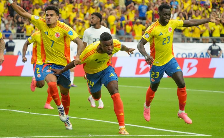 FOTO: Jhon Córdoba marcó el 1-0 de Colombia ante Panamá (Foto: @SC_ESPN).