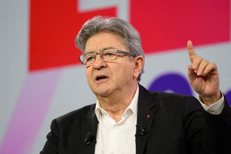 FOTO: Jean-Luc Melenchon, líder del partido La Francia Insumisa. 