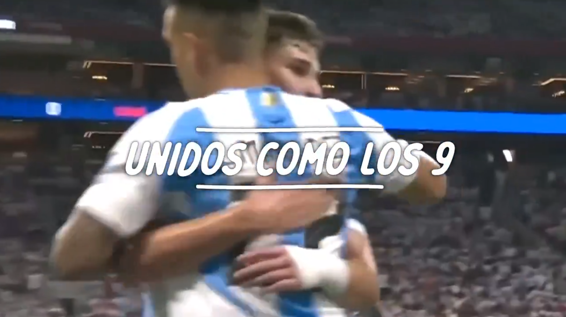 FOTO: El emotivo video de la Selección argentina por el 9 de julio