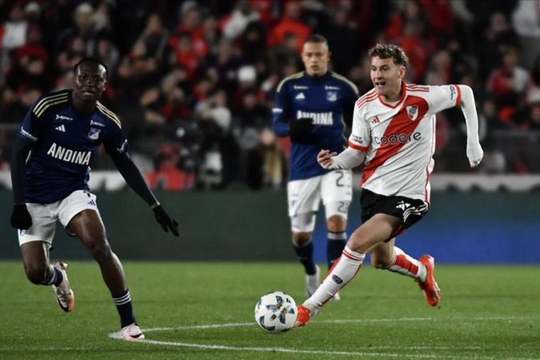 FOTO: River empató ante Millonarios de Colombia en el Monumental