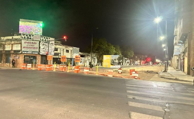 FOTO: El corte en un tramo de Av. Maipú será por 120 días. (Lucía González/Cadena 3)