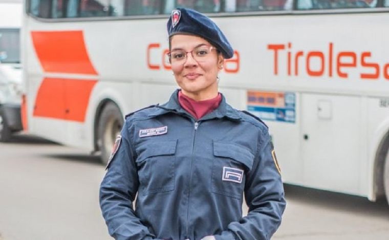 FOTO: Evelin Montoya, la aspirante a policía que salvó a una bebé. (Foto: Policía Córdoba)