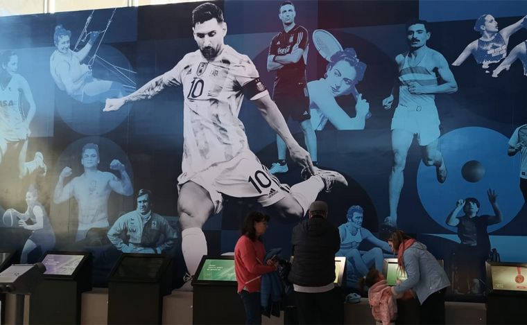 FOTO: Museo del Deporte: furor en el 