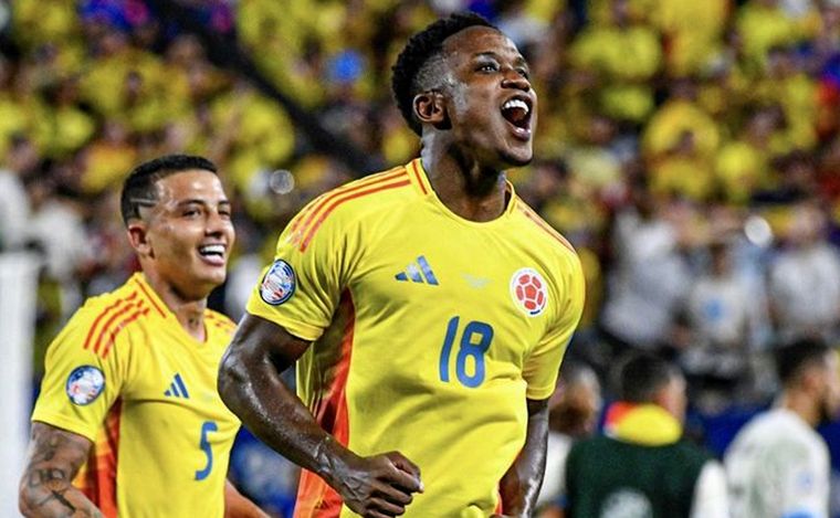 FOTO: Lerma, la figura del partido. (Foto: @FCFSeleccionCol)