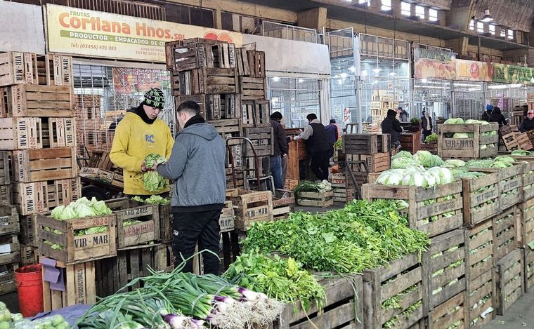 FOTO: Las heladas elevaron los precios de las verduras de hoja.