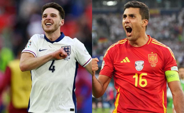 FOTO: Rodri y Rice, claves para sus selecciones.