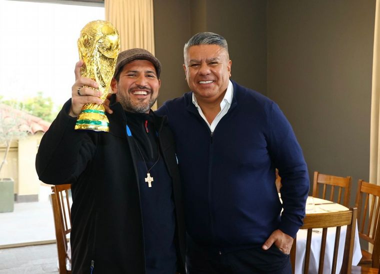 FOTO: El fervor por la Selección Argentina en un santuario salesiano de Mendoza