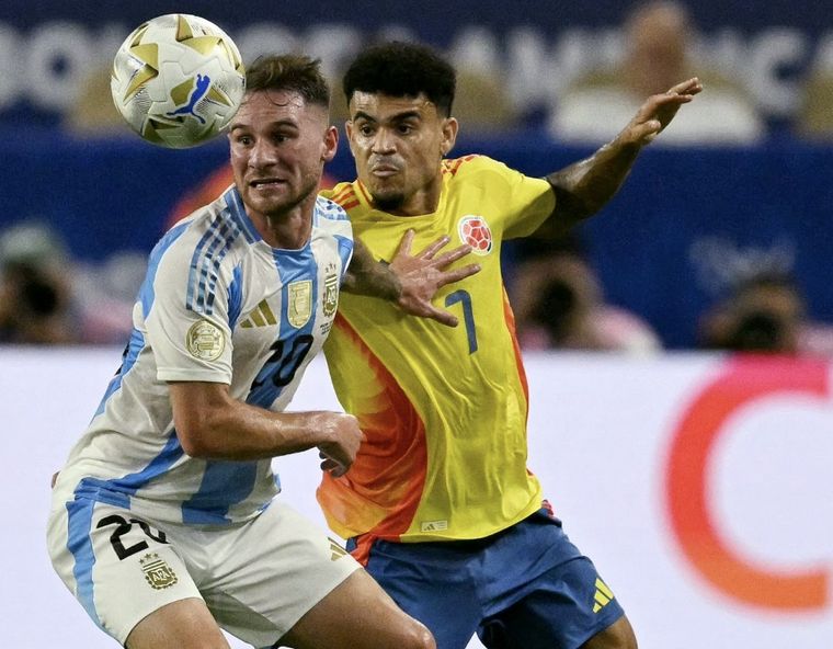 FOTO: Argentina y Colombia disputan la final de la Copa América 