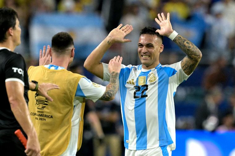 FOTO: Lautaro Martínez y el gol del campeonato