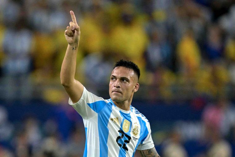 FOTO: Lautaro Martínez y el gol del campeonato