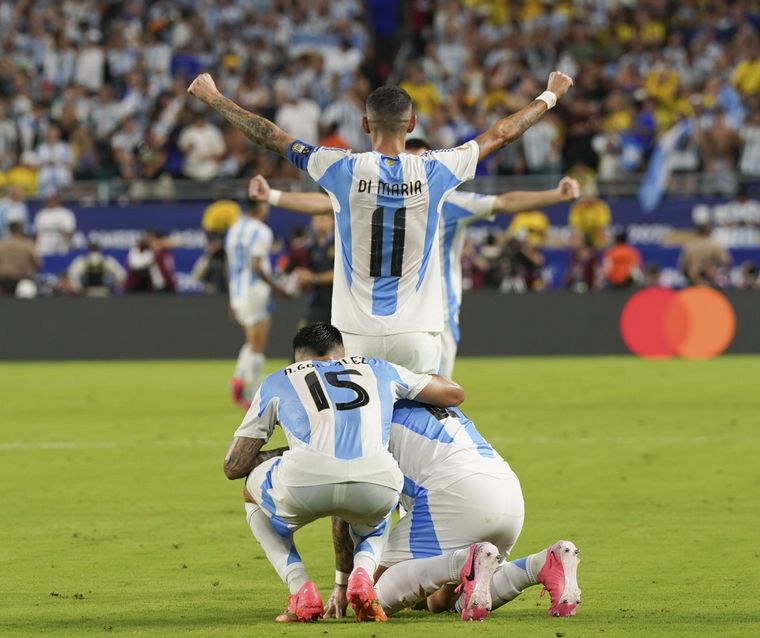 FOTO: Las mejores fotos de la Selección argentina bicampeona de América