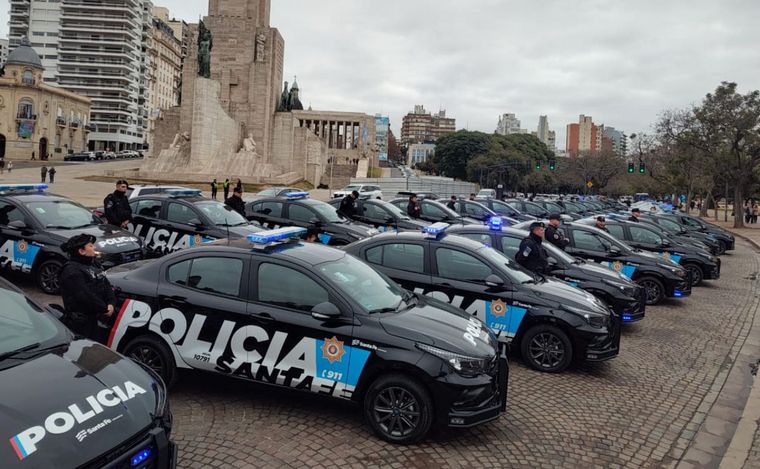 FOTO: Los nuevos patrulleros de la provincia.