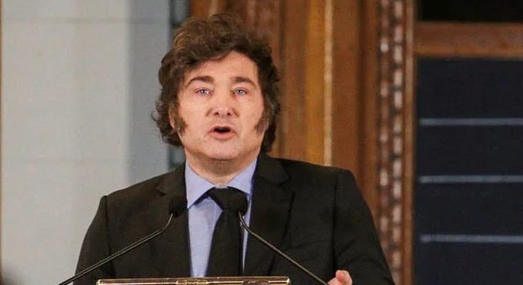 FOTO: Javier Milei, presidente argentino. (Foto: NA)