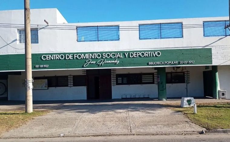 FOTO: El Club Centro Fomento José Hernández de la Plata tenía 150 chicos en fútbol.