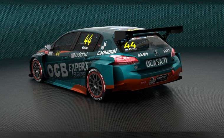 FOTO: Pernía le cambia el color a su Peugeot 308 TCR para Interlagos