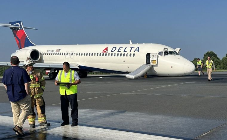 FOTO: Delta, una de las aerolíneas afectadas por fallas informáticas (Foto: CNNEspañol).