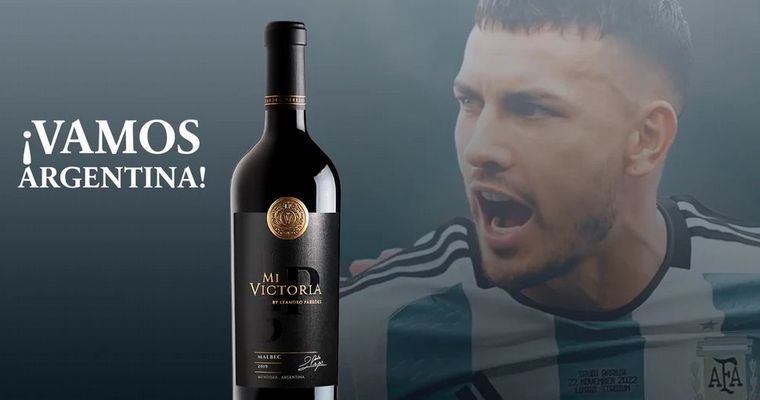 FOTO: Leandro Paredes presentó su segundo vino Malbec: 