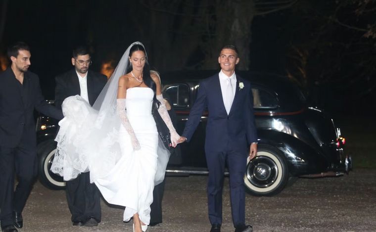 FOTO: Casamiento de Dybala y Oriana Sabattini. 